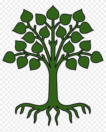 Cartoon Tree With Roots