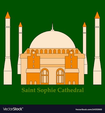 Cartoon turkey symbols and objects set saint vector image