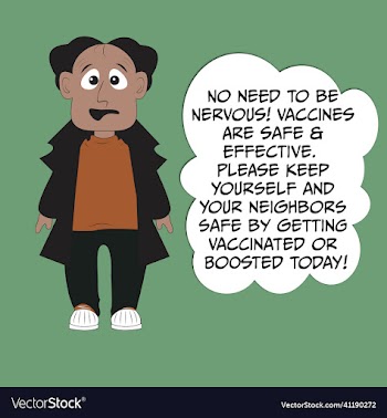 cartoon vaccine poster