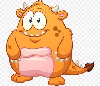Cartoon Vector graphics Royalty-free Monster Drawing -  