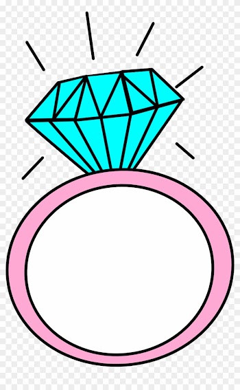 Cartoon Wedding Ring Diamond Ring Maddie Clip Art At - Cartoon Diamond Ring