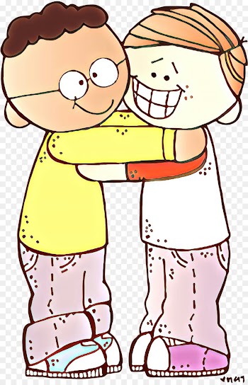 cartoon white people cheek facial expression