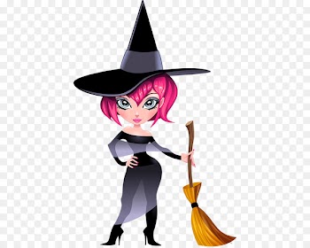 Cartoon Witchcraft - Five Witch 