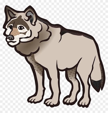 Cartoon Wolf 2, Buy Clip Art - Lobo Clipart Png
