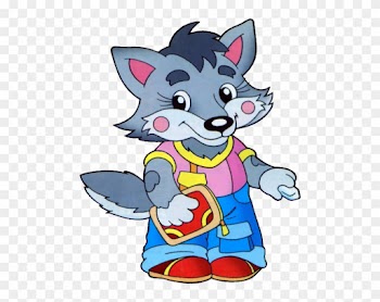 Cartoon Wolf Clip Art Images - Kindergarten