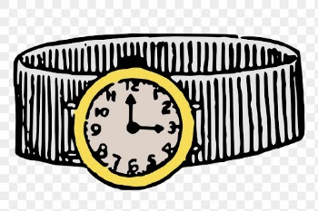 Cartoon wrist watch png, cartoon | Free PNG - rawpixel