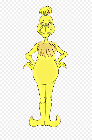 cartoon yellow standing joint