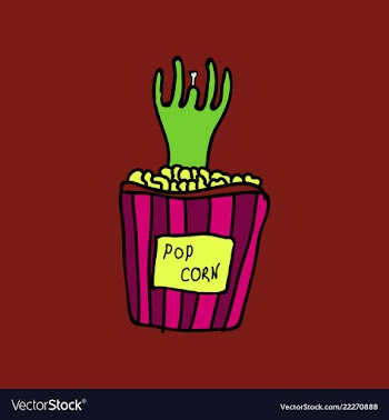 Cartoon zombie hand clip art vector image