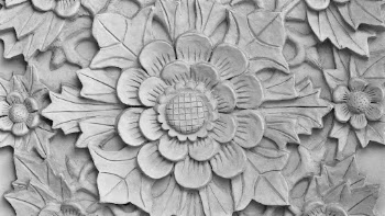 Carved floral ornament desktop wallpaper, | Free Photo - rawpixel