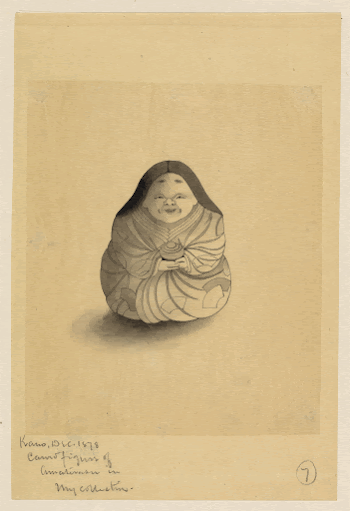 [Carving of a woman, seated, | Free Photo - rawpixel