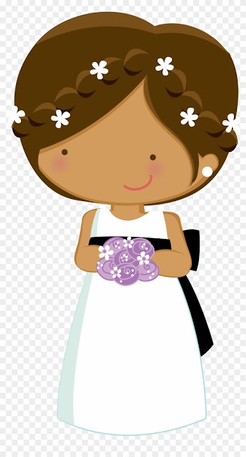Casamento E Namorados - Daminha De Honra Desenho