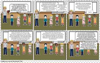 Case Name: Ingraham v. Wright Storyboard par saakhi2005
