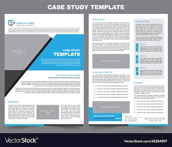 case study template for business