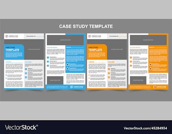 case study template for business