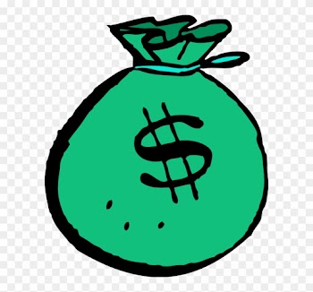 Cash Bag Clip Art - Money Bag Clip Art Vector