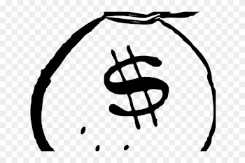 Cash Clipart Clip Art - Cartoon Money Bag Transparent