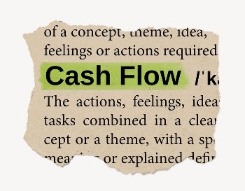 Cash flow ripped dictionary, editable | Free PSD - rawpixel