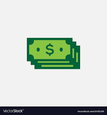 Cash icon design vector image
