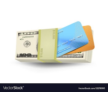 Cash money vector image