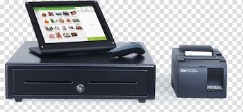 Cash register Point of sale Barcode Scanners Money, others transparent background PNG clipart
