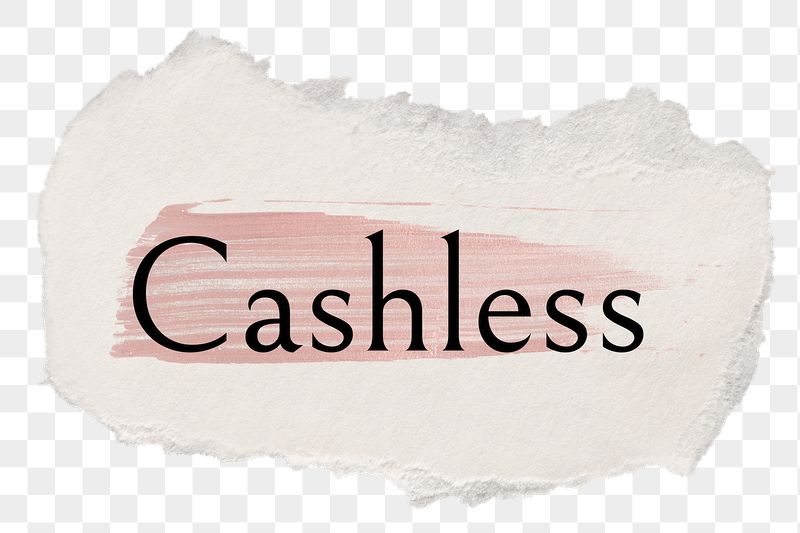 Cashless png ripped paper word | Free PNG - rawpixel