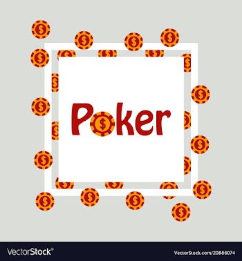 Casino chips cards and place for text vector image
