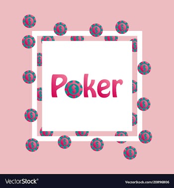 Casino chips cards and place for text vector image