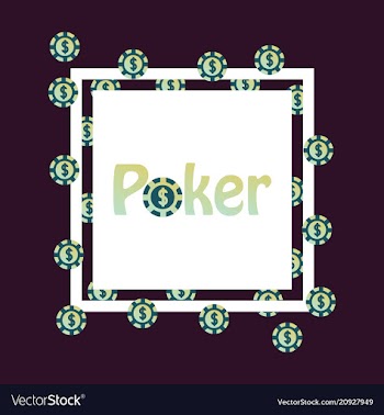 Casino chips cards and place for text vector image