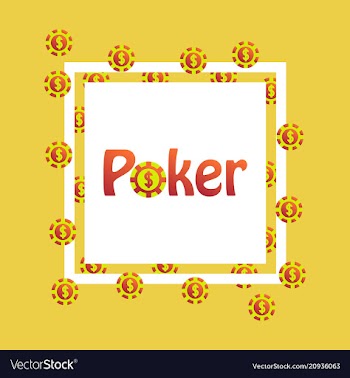 Casino chips cards and place for text vector image