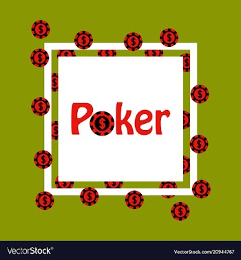 Casino chips cards and place for text vector image