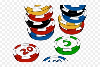 Casino Cliparts - Stack Chips Baby Blanket