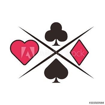 casino poker set figures icon