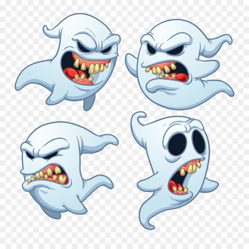 Casper Ghost Cartoon Illustration - ghost 