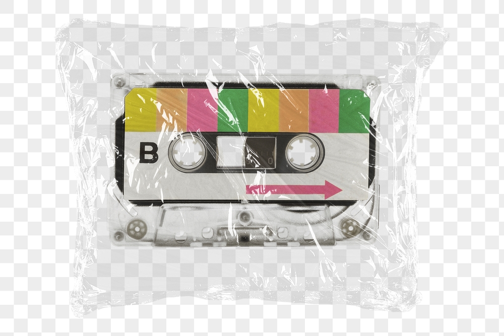 Cassette tape png plastic packaging | Free PNG - rawpixel