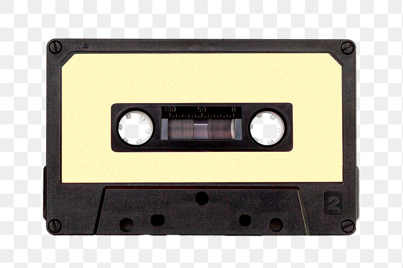 Cassette tape png sticker, transparent | Free PNG - rawpixel