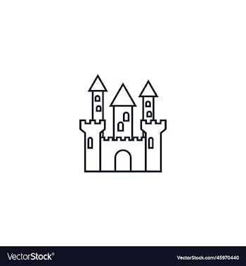 castle creative icon from gaming icons collection