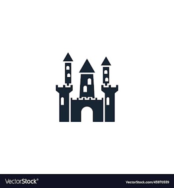 castle creative icon from gaming icons collection