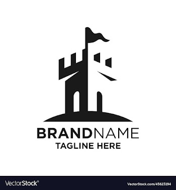castle logo design