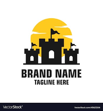 castle logo design
