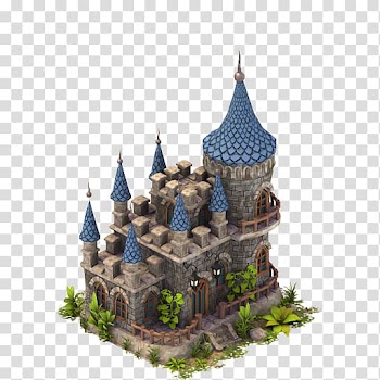 Castle Medieval architecture Animation, castles transparent background PNG clipart