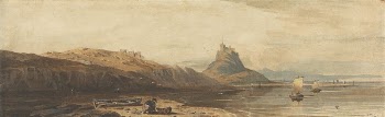 Castle on Holy Island | Free Photo - rawpixel