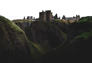 castle on mountain