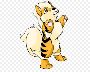 Cat Arcanine DeviantArt Growlithe - paws up outfitters 