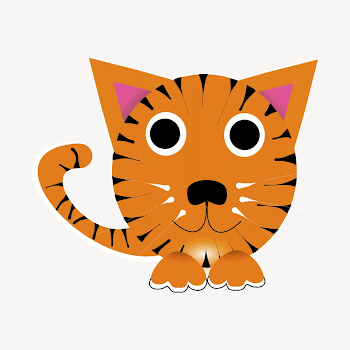 Cat cartoon clipart illustration psd. | Free PSD - rawpixel