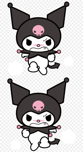 Cat Cartoon Kuromi Clip art - Cat 
