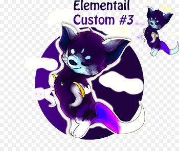 Cat, Character, Purple, Cartoon PNG