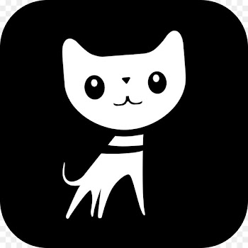Cat Clip art Character Line Fiction - aseo cartoon 