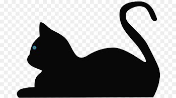 Cat Clip art Silhouette Illustration Image - sil background 