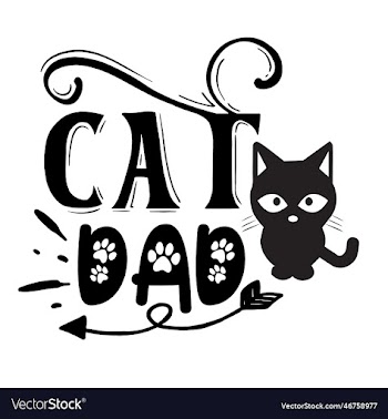 cat dad svg cat svg design