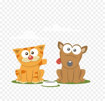 Cat Dog Cartoon Pet - Vector cats and dogs 